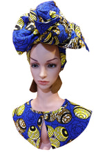 Load image into Gallery viewer, Headwrap &amp; Collar - 2 Piece Set
