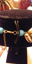 Load image into Gallery viewer, Bronze Turquois Necklace
