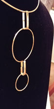 Load image into Gallery viewer, Double Layer Loops Pendant Necklace
