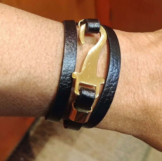 Leather Wrap Bracelet
