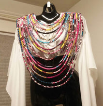 Load image into Gallery viewer, Shawl Ethnic Fabric Necklace
