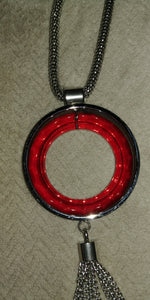 Necklace & Circular Earring Set
