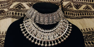 Boho Double Choker & Necklace