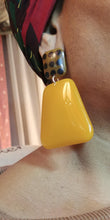 Load image into Gallery viewer, Pyramid Butterscotch Earrings

