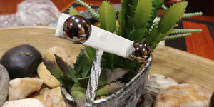 Mini-Me Mercury Gray Earrings