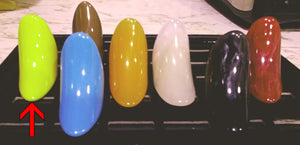 Chunky Resin Saddle Shape Ring