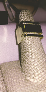 Open Frame Squares Adjustable Ring