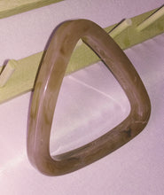 Load image into Gallery viewer, Triangular Marbled Acrylic Bracelet
