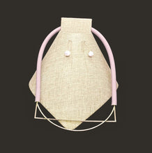 Load image into Gallery viewer, Rubber &amp; Fossil Earring Necklace Set
