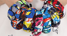 Load image into Gallery viewer, Fabric Covered Wood Bangle

