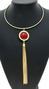 Red & Gold Choker