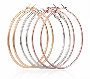 3 Pair Hoop Earrings