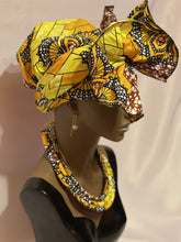 Load image into Gallery viewer, Headwrap Necklace 2 Pc. Set
