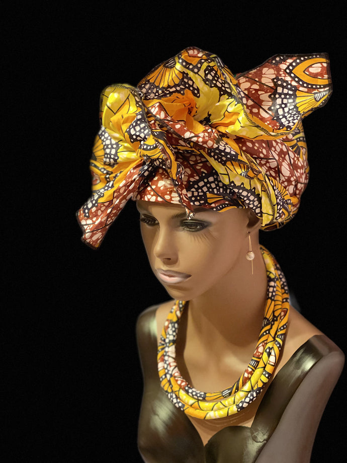 Headwrap Necklace 2 Pc. Set