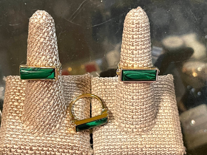 Green Stone Ring