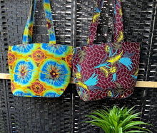 Load image into Gallery viewer, Handbag African Wax Structured Tote
