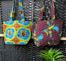 Load image into Gallery viewer, Handbag African Wax Structured Tote
