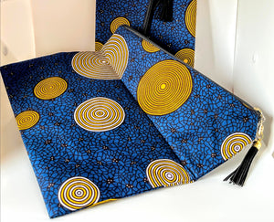 Envelope Zip Top Clutch
