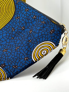 Envelope Zip Top Clutch