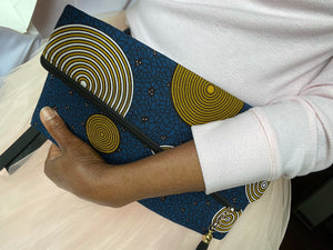 Envelope Zip Top Clutch