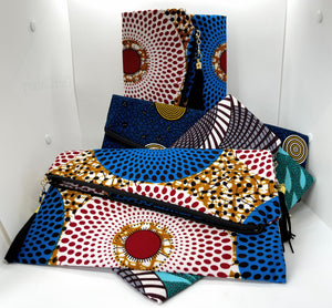 Envelope Zip Top Clutch
