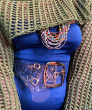 Load image into Gallery viewer, Belt Clear Transparent Big Buckle
