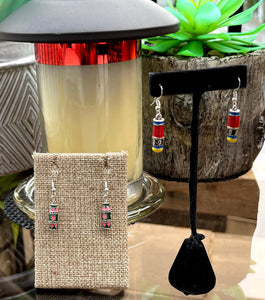 Earrings Cloisonné Enamel Drop Danglers