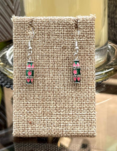 Earrings Cloisonné Enamel Drop Danglers