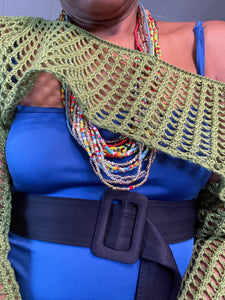 Belt Big Buckle | Fabric | Super Long Styler
