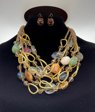 Load image into Gallery viewer, Necklace Crystal &amp; Gemstones
