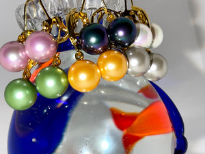 Earrings Simulated Pearl