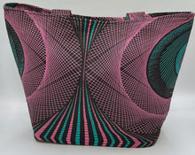 Load image into Gallery viewer, Handbag African Wax Structured Tote
