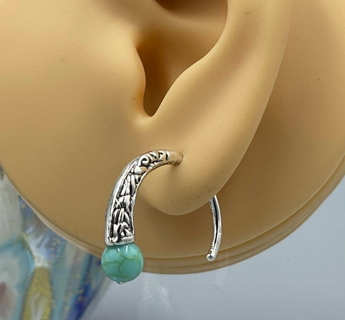 Earrings | Prod. #0719 | Vintage Round Spiral Piercing