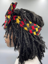 Load image into Gallery viewer, Headband African Wax Fabric
