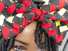 Load image into Gallery viewer, Headband African Wax Fabric
