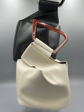 Load image into Gallery viewer, Angled Acrylic Handle Irregular Vegan Bucket
