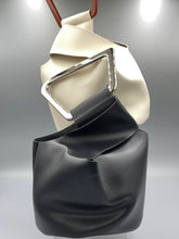 Load image into Gallery viewer, Angled Acrylic Handle Irregular Vegan Bucket
