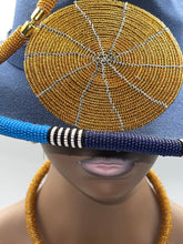 Load image into Gallery viewer, Necklace African Beaded Pendant Choker
