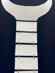 Necklace Geometric Ladder Statement