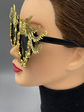 Load image into Gallery viewer, Sunglasses Gold Winged Phoenix Frames
