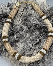 Load image into Gallery viewer, Necklace Beaded Hand Wrapped Masai
