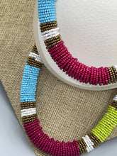 Load image into Gallery viewer, Necklace Beaded Hand Wrapped Masai
