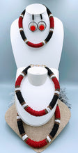 Load image into Gallery viewer, Necklace Beaded Hand Wrapped Masai
