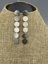 Load image into Gallery viewer, Earrings | Minimalist Style Stacked Circle Danglers
