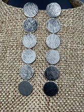 Load image into Gallery viewer, Earrings | Minimalist Style Stacked Circle Danglers
