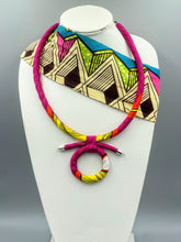 Load image into Gallery viewer, Necklace Single African Wax Rope Matching Pendant
