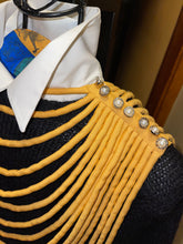 Load image into Gallery viewer, Necklace Shawl Ethnic Wax Fabric 38&quot; Drape Pullover
