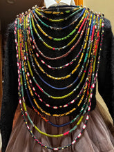 Load image into Gallery viewer, Necklace Shawl Ethnic Wax Fabric 38&quot; Drape Pullover
