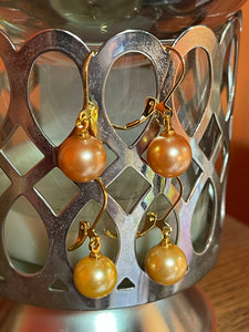 Earrings Simulated Pearl