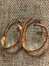 Load image into Gallery viewer, Earrings Vintage Spiral Hoops Hook Lock
